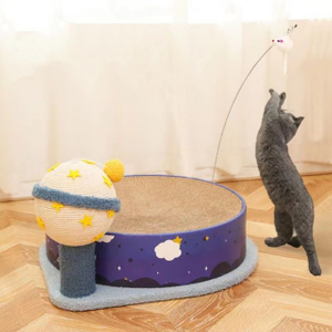 Empat Mesra Alam dalam Satu Planet Sisal Cat Scratcher